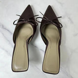 Satin Pointed Toe Pumps - V.I.P Digital Presence