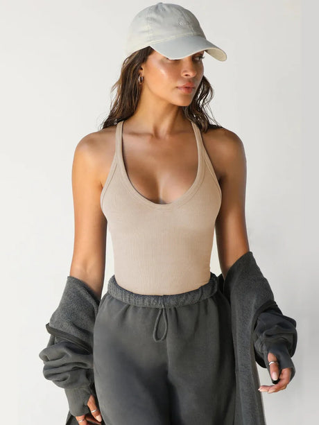 Scoop Neck Wide Strap Tank - V.I.P Digital Presence