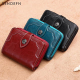 Sendefn  Small Wallet Casual Women's Purses Split Leather Quality Short Money Bag - V.I.P Digital Presence