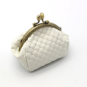Sequin zero wallet, diamond grid coin bag, lipstick storage, small bag, mouth gold bag - V.I.P Digital Presence