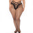 Sexy Cross-Strap Suspender Thigh-High Fishnet Tights with Lace Jacquard and Super Stretchy Large Mesh for Women" - V.I.P Digital Presence