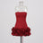 Sexy European and American style dress with strapless shoulder and fashionable three-dimensional flower splicing short dress - V.I.P Digital Presence