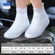 Shoe covers for men's and women's rain shoes, waterproof silicone rain cover shoes, thickened and wear-resistant in rainy days - V.I.P Digital Presence