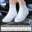 Shoe covers for men's and women's rain shoes, waterproof silicone rain cover shoes, thickened and wear-resistant in rainy days - V.I.P Digital Presence