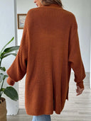 Simple and fashionable loose sweater with pearl nail beads cardigan - V.I.P Digital Presence