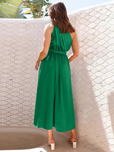 Single Shoulder Midi Dress - V.I.P Digital Presence