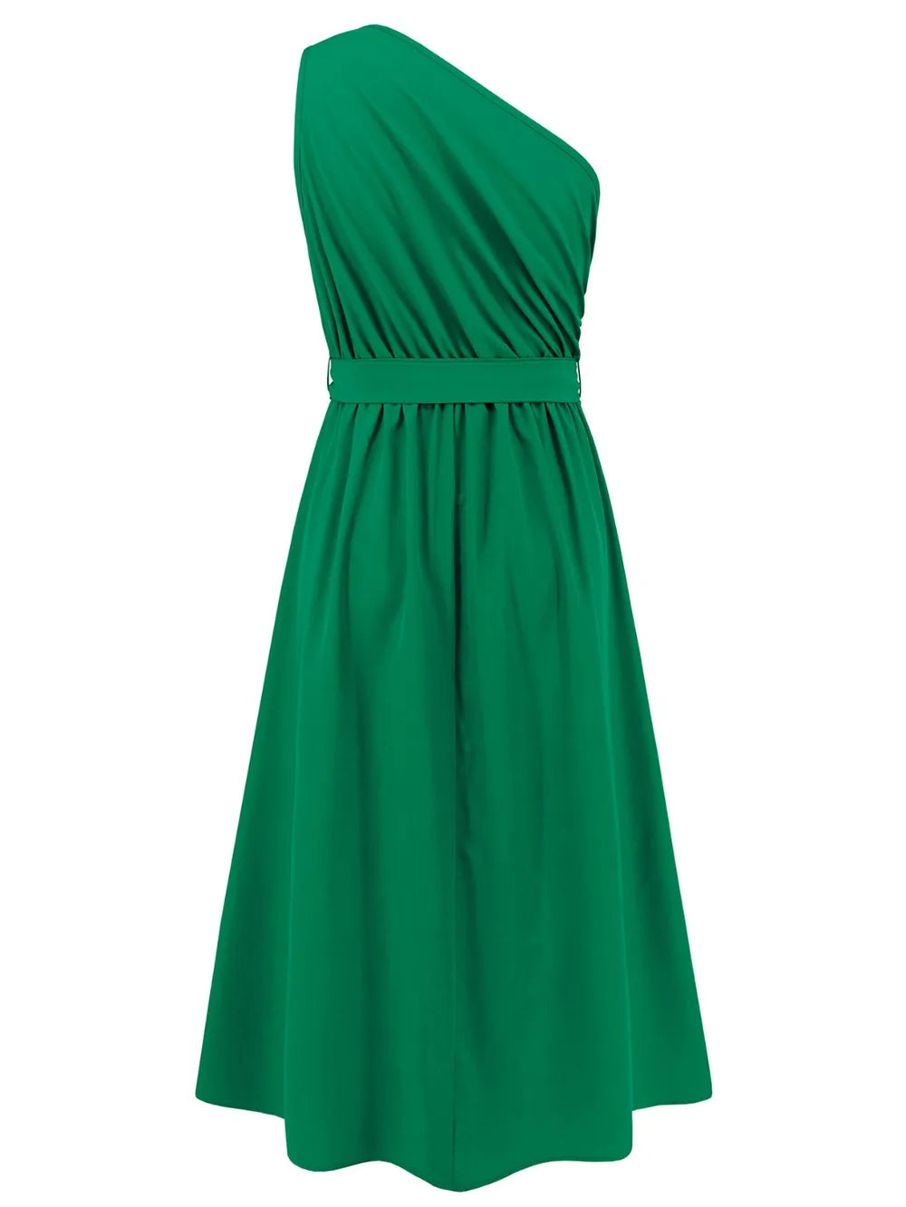 Single Shoulder Midi Dress - V.I.P Digital Presence