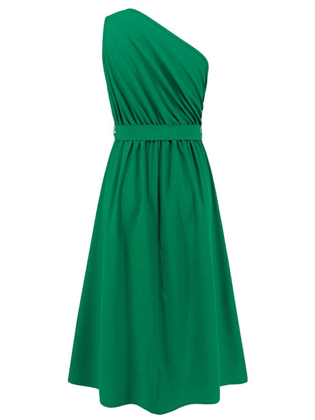 Single Shoulder Midi Dress - V.I.P Digital Presence