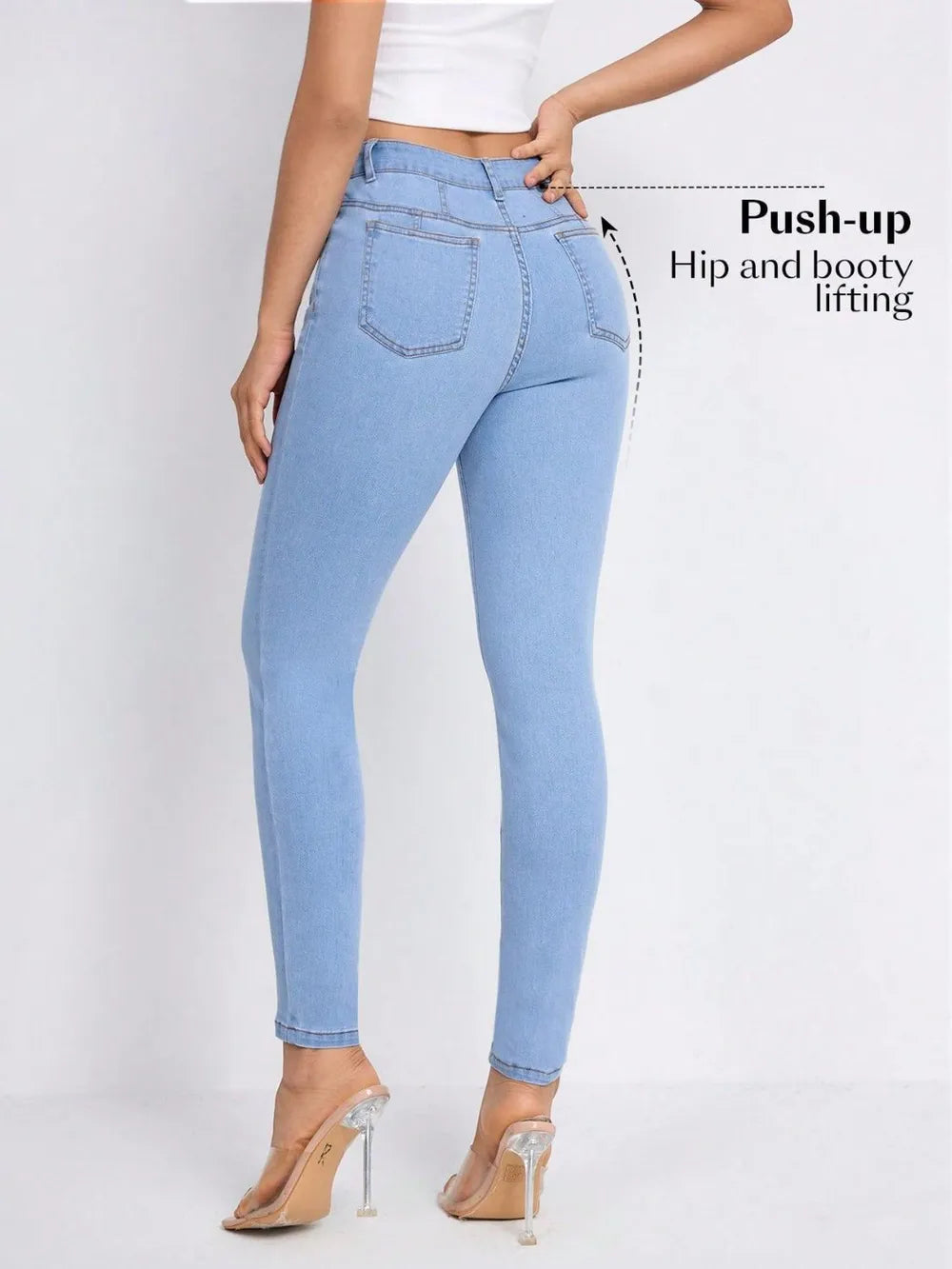 Skinny Jeans with Pockets - V.I.P Digital Presence