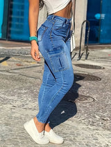 Skinny Jeans with Pockets - V.I.P Digital Presence