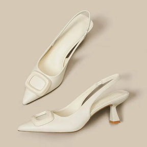 Slingback Pointed Toe Pumps - V.I.P Digital Presence