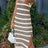Slit Striped Round Neck Sleeveless Midi Dress - V.I.P Digital Presence