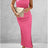 Slit Tube Midi Dress - V.I.P Digital Presence