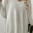 Slit V-Neck Dropped Shoulder Sweater - V.I.P Digital Presence