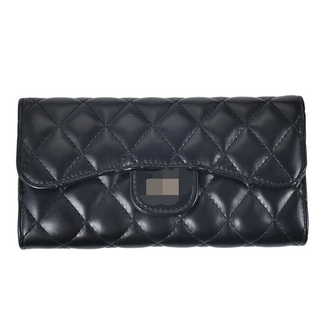 Small Fragrance Folding Wallet Women's Short Wallet Coin Purse Simple Diamond Embroidery Thread Large Capacity Long Wallet Card Holder - V.I.P Digital Presence