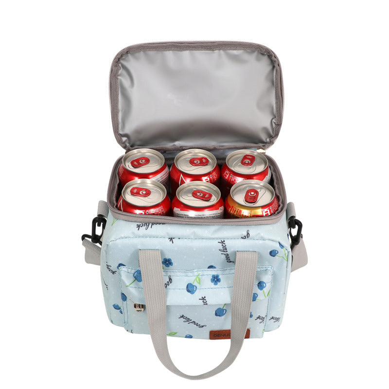 Small fresh fashion cute hand-held lunch box bag for women - V.I.P Digital Presence