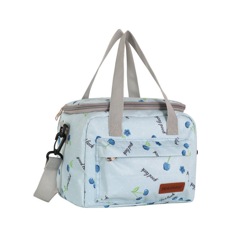 Small fresh fashion cute hand-held lunch box bag for women - V.I.P Digital Presence