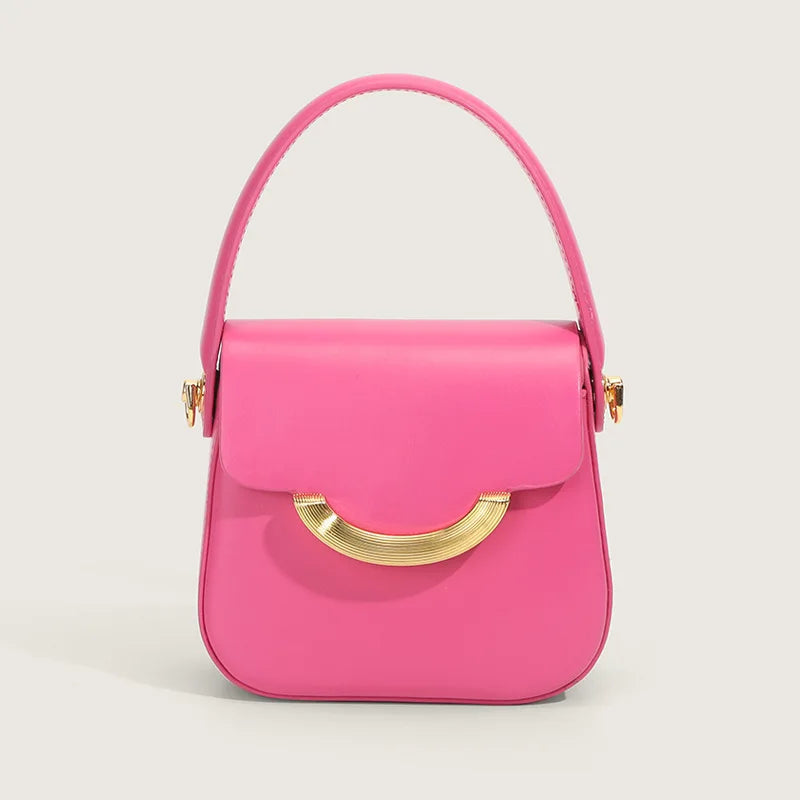 Small Square Bag Women's Fashion Delicate Solid Color Handbag Ins Versatile Mini Chain Crossbody Bags for Woman  Sac A Main - V.I.P Digital Presence