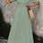 Smocked Quarter Button Short Sleeve Dress - V.I.P Digital Presence