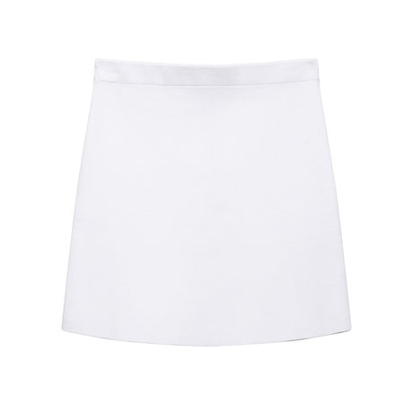 Solid color casual slim fit suit jacket mini skirt - V.I.P Digital Presence