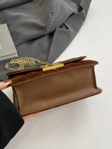 Solid Color Chain Shoulder Bag - V.I.P Digital Presence