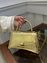 Solid Color PU Leather Handbag - V.I.P Digital Presence
