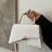 Solid Color PU Leather Handbag - V.I.P Digital Presence