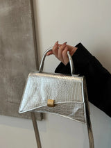 Solid Color PU Leather Handbag - V.I.P Digital Presence