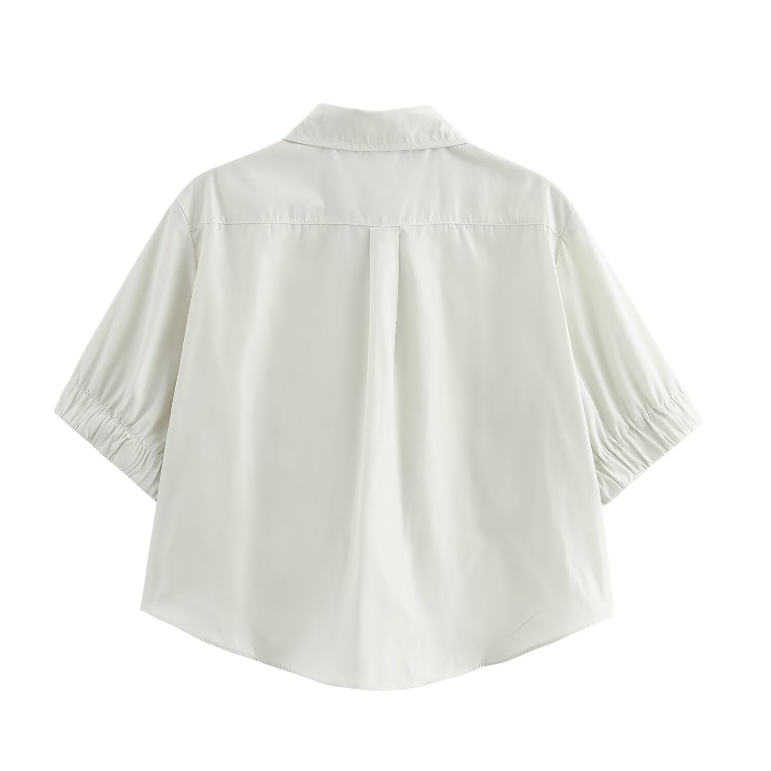 Solid color short shirt wide swing MIDI skirt - V.I.P Digital Presence