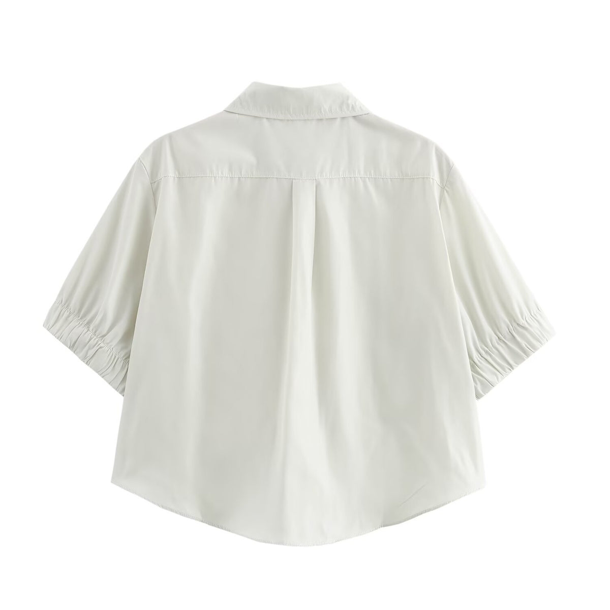 Solid color short shirt wide swing MIDI skirt - V.I.P Digital Presence