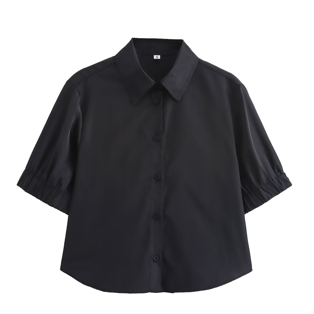Solid color short shirt wide swing MIDI skirt - V.I.P Digital Presence