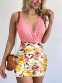 Spaghetti Strap Top and Printed Mini Skirt Set - V.I.P Digital Presence