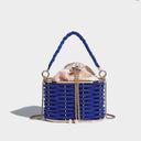 Sparkling Water Diamond Rope Vegetable Basket Bird Cage Banquet Water Bucket Hand Carrying Crossbody Bag - V.I.P Digital Presence