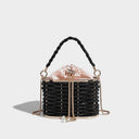 Sparkling Water Diamond Rope Vegetable Basket Bird Cage Banquet Water Bucket Hand Carrying Crossbody Bag - V.I.P Digital Presence
