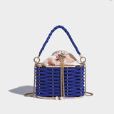 Sparkling Water Diamond Rope Vegetable Basket Bird Cage Banquet Water Bucket Hand Carrying Crossbody Bag - V.I.P Digital Presence