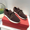 Sports shoes with lace up fly weave breathable casual thick soled shoes - V.I.P Digital Presence