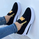 Sports single shoes sponge cake flat bottom side zipper color casual sports shoes - V.I.P Digital Presence