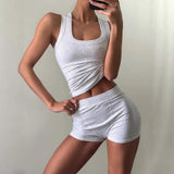 Sports style camisole two-piece set - V.I.P Digital Presence