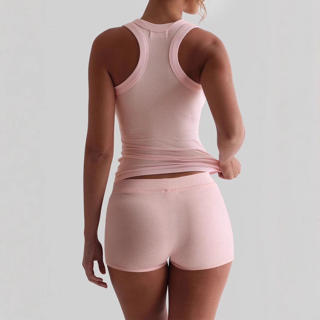 Sports style camisole two-piece set - V.I.P Digital Presence