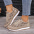 Sports style casual shoes for women, round toe color blocking, comfortable flat sole single shoes - V.I.P Digital Presence