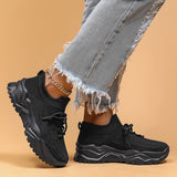 Sports women's shoes breathable fly woven socks shoes for lazy people one step on lazy shoes - V.I.P Digital Presence