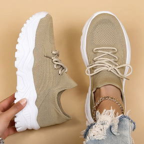 Sports women's shoes breathable fly woven socks shoes for lazy people one step on lazy shoes - V.I.P Digital Presence