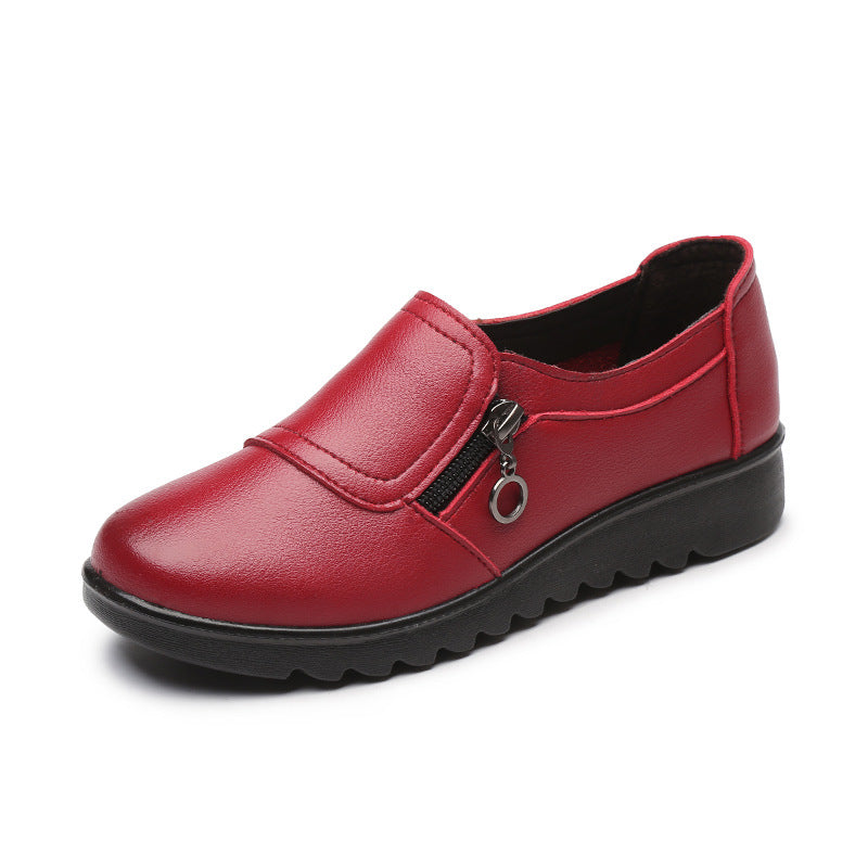 Spring and Autumn New Women's Leather Shoes Grandma Shoes Elderly Shoe V.I.P Digital Presence Spring and Autumn New Women's Leather Shoes Grandma Shoes Elderly Shoe V.I.P Digital Presence