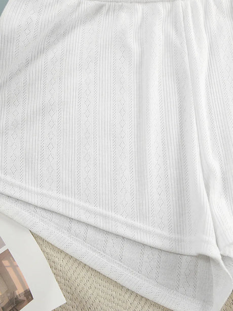 Square Neck Cami and Shorts Set - V.I.P Digital Presence