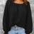 Square Neck Raglan Sleeve T-Shirt - V.I.P Digital Presence