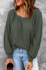 Square Neck Raglan Sleeve T-Shirt - V.I.P Digital Presence