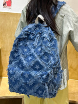 Star Denim Backpack Bag - V.I.P Digital Presence