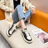 Star Lace Up Round Toe Platform Sneakers - V.I.P Digital Presence