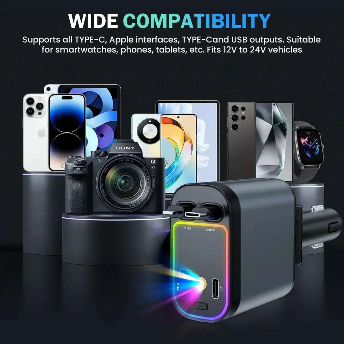 StarCharge 4-in-1 Car Adapter - V.I.P Digital Presence