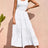 Strap top skirt with pleats and spliced A-line large swing dress - V.I.P Digital Presence